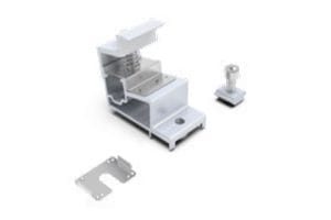 Преден крак с наклон 10° за баластна система