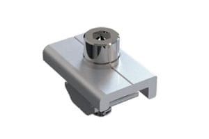 Скоба за фиксиране на релса към структура